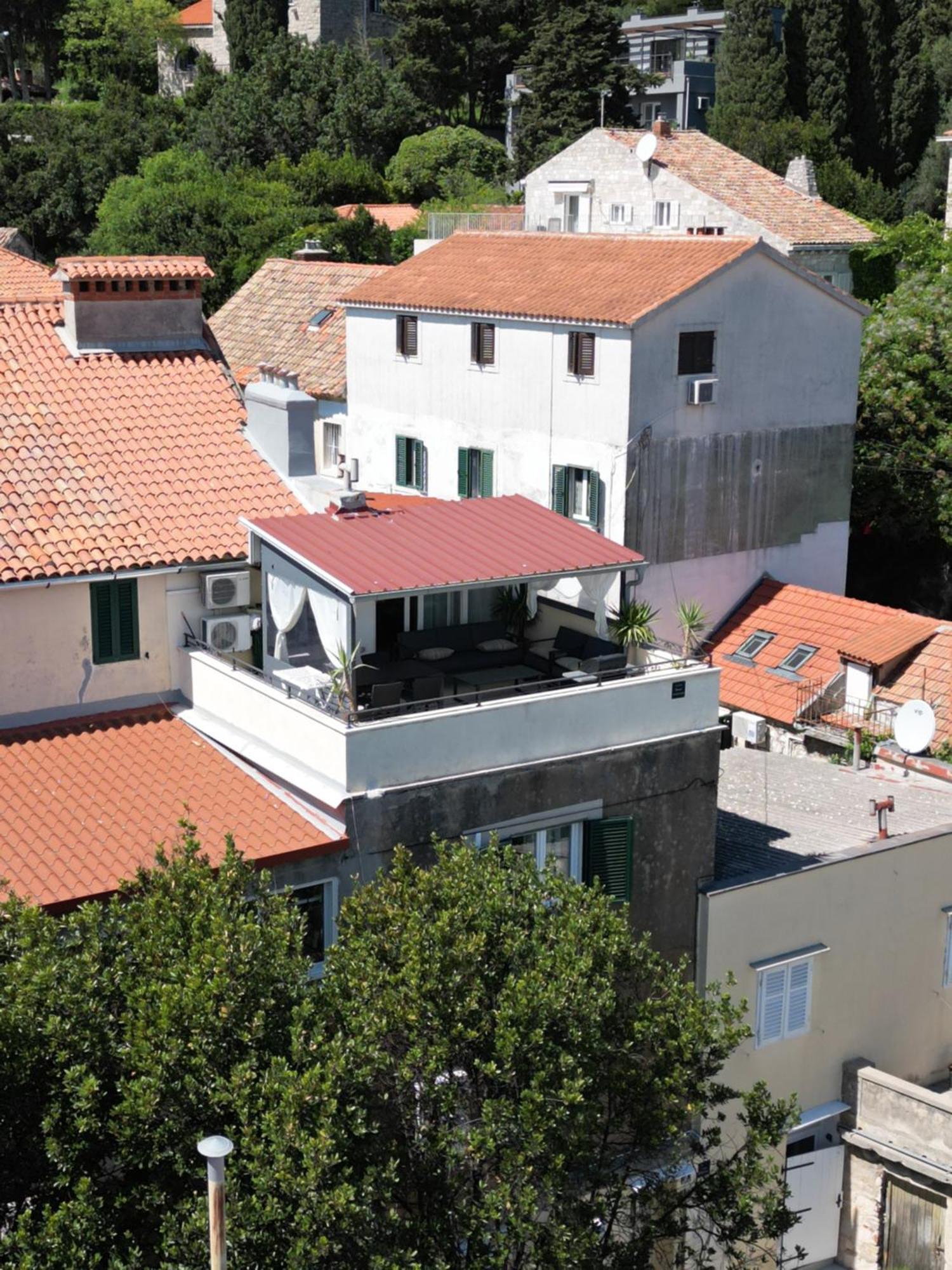 Prime Location Penthouse Apt With A Large Terrace Split Zewnętrze zdjęcie